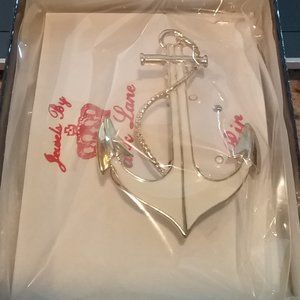 NWT Vintage Park Lane Anchor Brooch